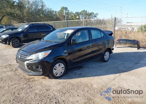 2024 Mitsubishi Mirage G4 Es z USA, uszkodzony, nr VIN ML32FUFJ8RHF17095